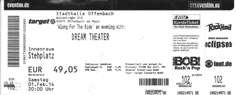 Dream Theater 01.02.2014